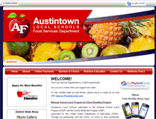 Tablet Screenshot of affoodservices.com